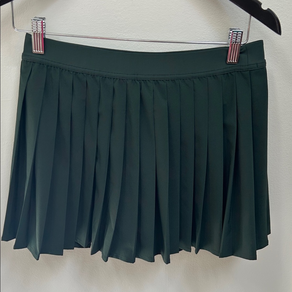 High rise pleated skirt Lululemon Athletica Dark Green